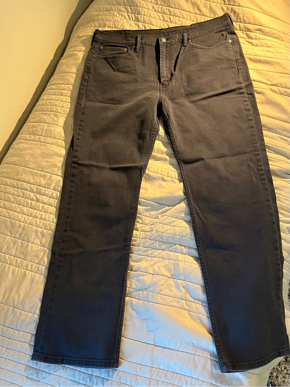 514 Original Levi’s Men’s Jeans Straight Fit, Black, 38X32, New without Tags